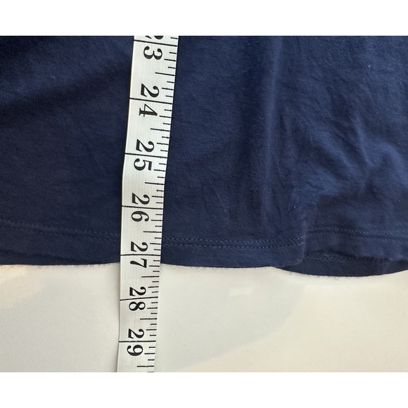 Studio JPR Tunic Top Women's 1X Plus Navy Boho 3/4‎ Sleeve Embroidered Stretch - Picture 7 of 9